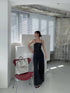 High Street Fashion Denim Jumpsuit